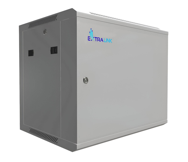 Extralink Wisząca 19" 9U 600x450mm ASP jednosekcyjna (szara) EX.13018 - 1323249 - zdjęcie 5